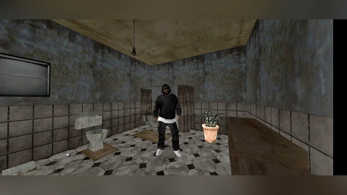 Гангстер в серой толстовке / GTA San Andreas (iOS, Android)