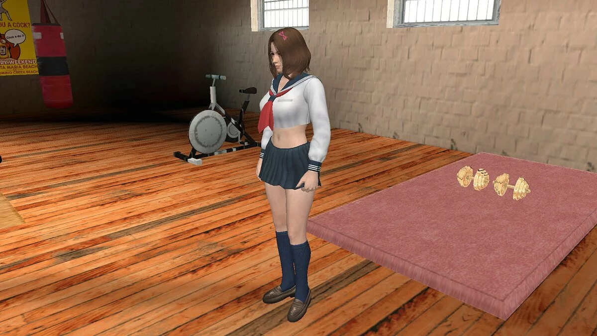 Мэй Ширануи школьница / GTA San Andreas (iOS, Android)