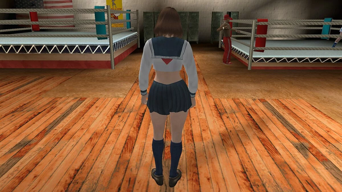 Мэй Ширануи школьница / GTA San Andreas (iOS, Android)