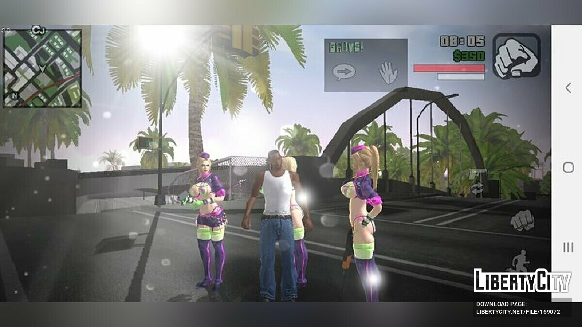 Скачать Рэйчел для GTA San Andreas (iOS, Android)