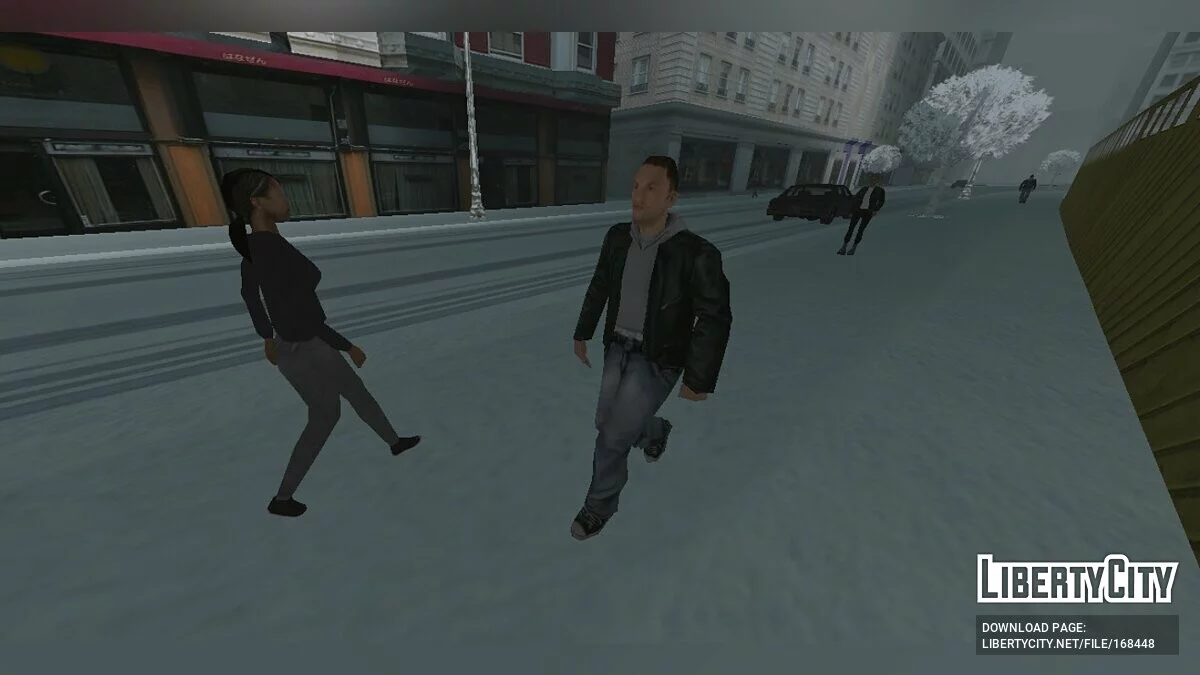 Сборник зимних пешеходов v2 / GTA San Andreas (iOS, Android)