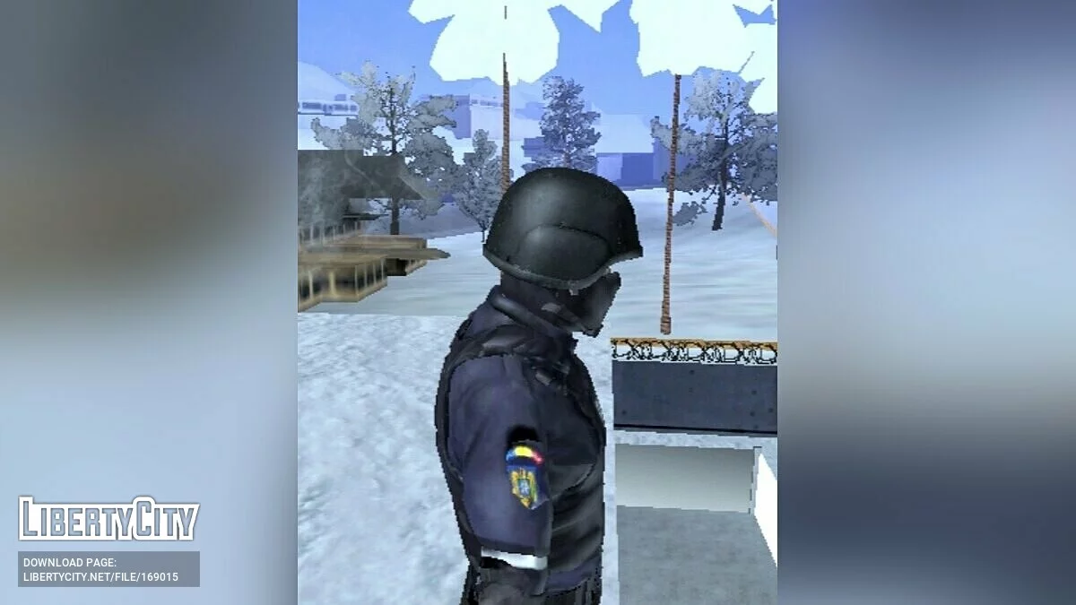 Модель SWAT Румынии / GTA San Andreas (iOS, Android)