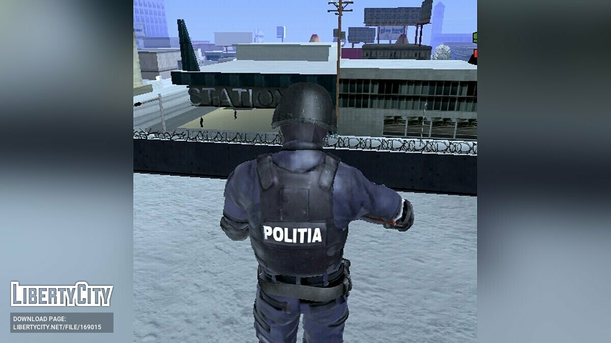 Скачать Модель SWAT Румынии для GTA San Andreas (iOS, Android)