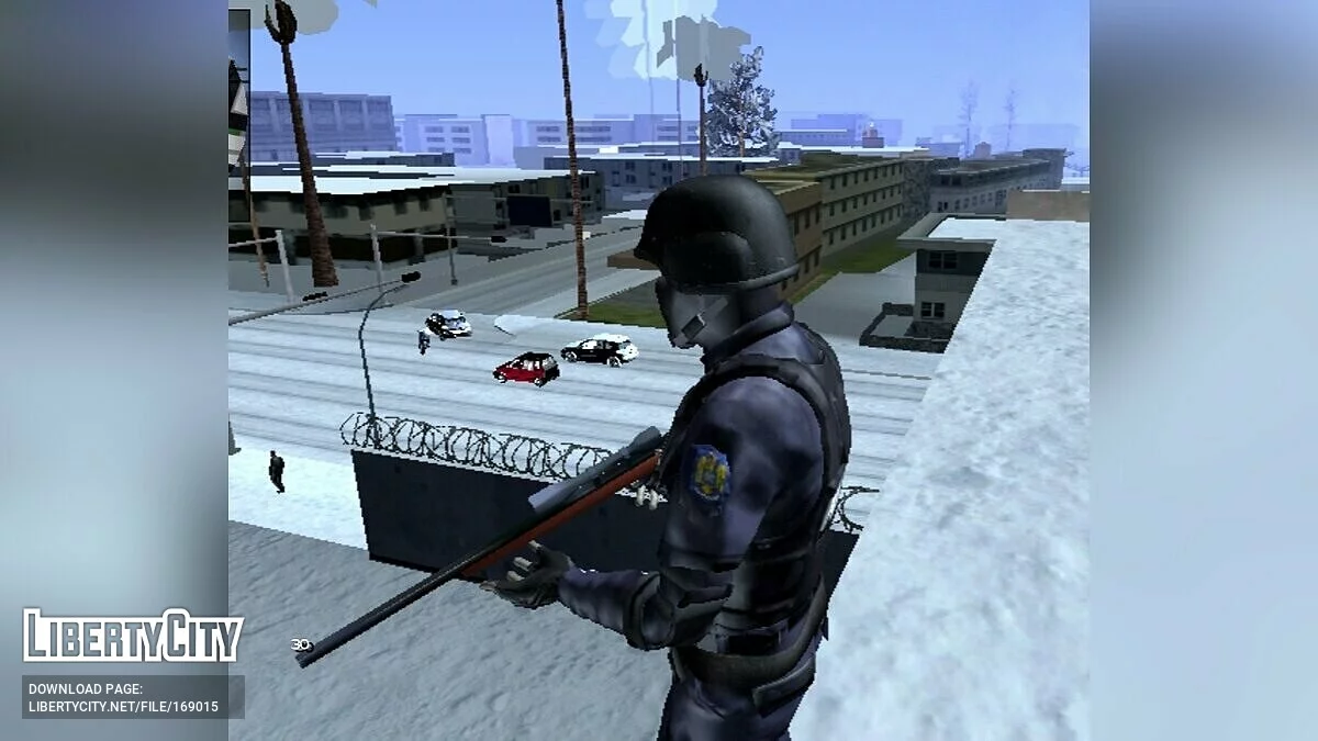 Модель SWAT Румынии / GTA San Andreas (iOS, Android)
