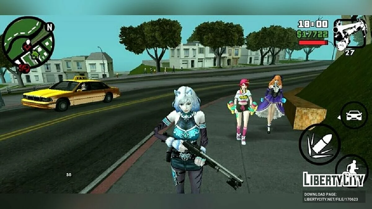 Элизабет и Соня / GTA San Andreas (iOS, Android)