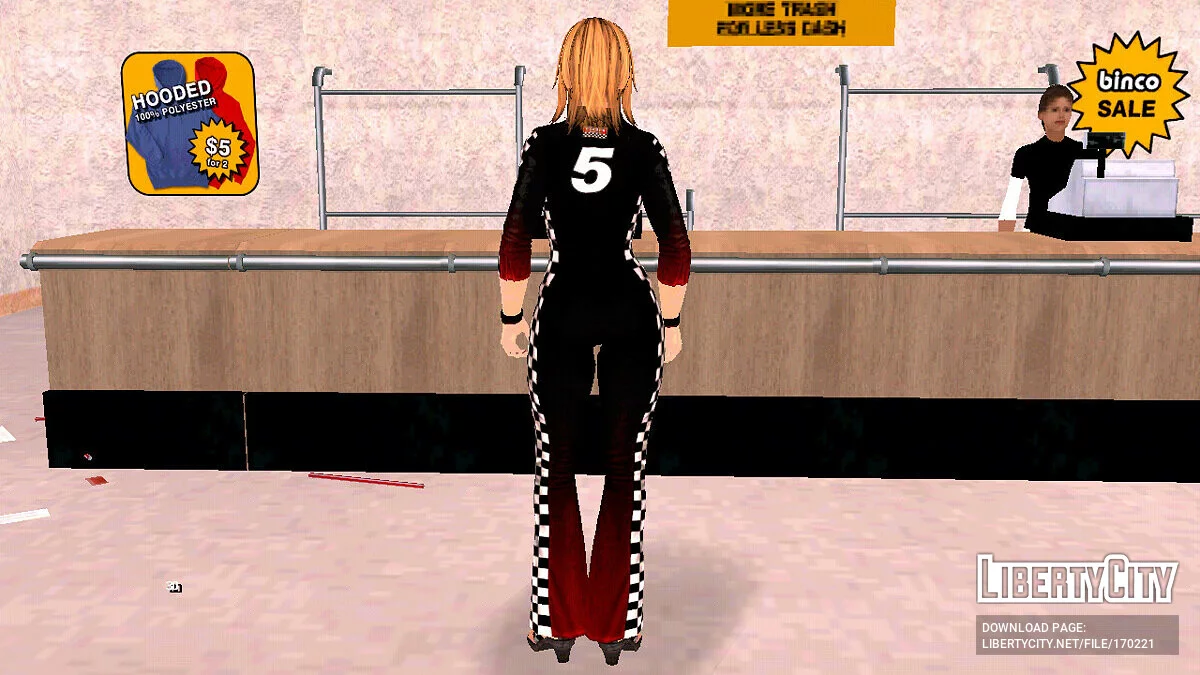 Тина гонщица / GTA San Andreas (iOS, Android)