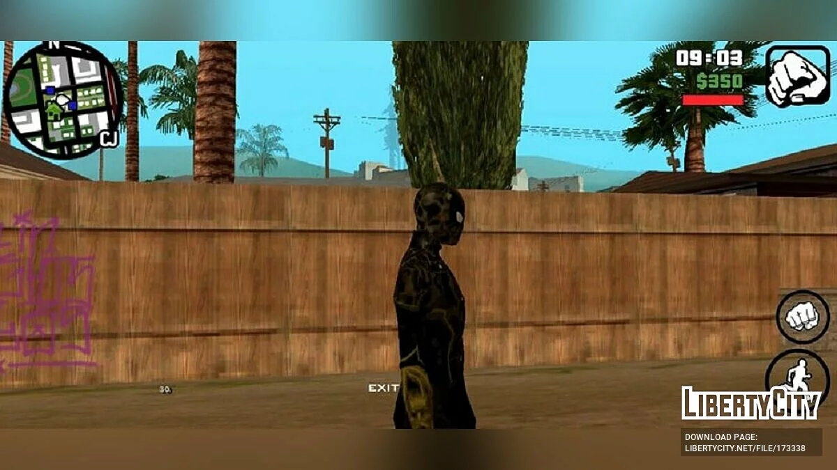 Человек-паук (Black & Gold) / GTA San Andreas (iOS, Android)