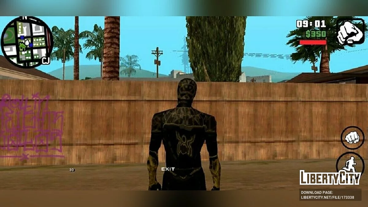 Человек-паук (Black & Gold) / GTA San Andreas (iOS, Android)
