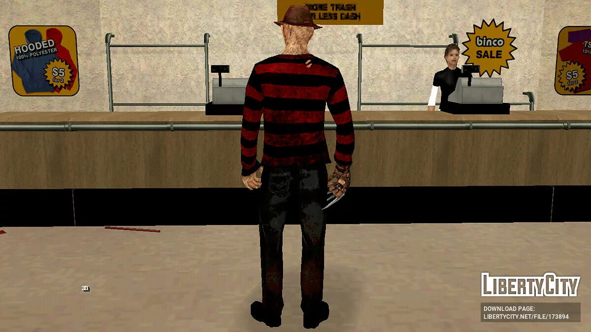Фредди Крюгер / GTA San Andreas (iOS, Android)