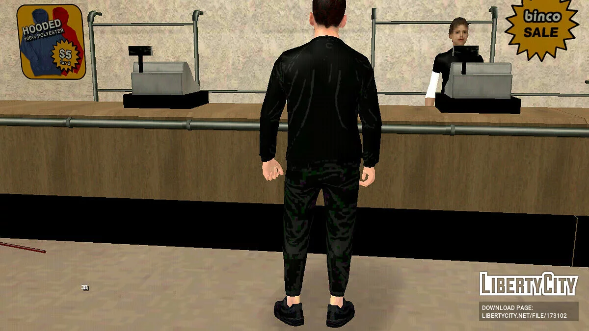 Криштиану Роналду и Лионель Месси / GTA San Andreas (iOS, Android)