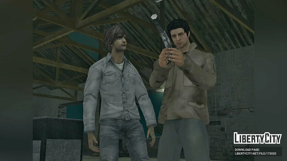 Персонажи Сайлент Хилла / GTA San Andreas (iOS, Android)