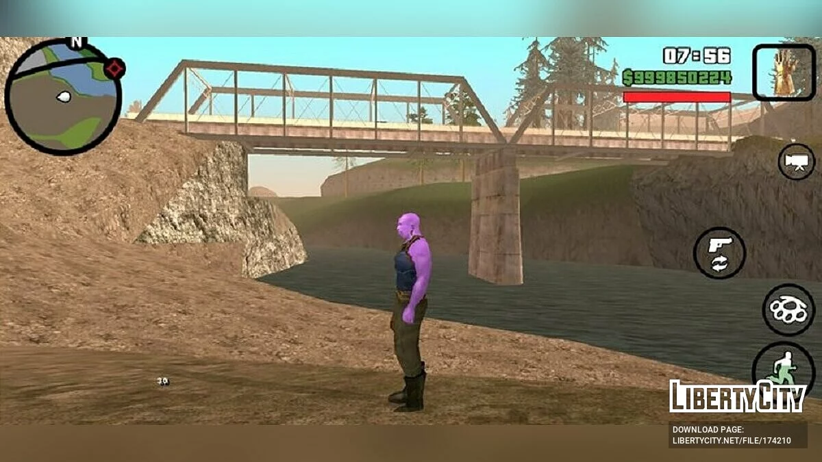 Танос CJ / GTA San Andreas (iOS, Android)