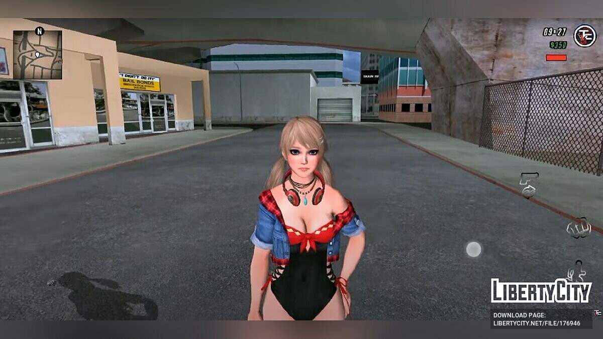 Anna Nude Skin для GTA San Andreas