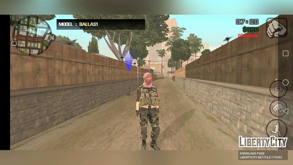 Скачать Арабы из Call Of Duty 4: Modern Warfare для GTA San Andreas (iOS,  Android)