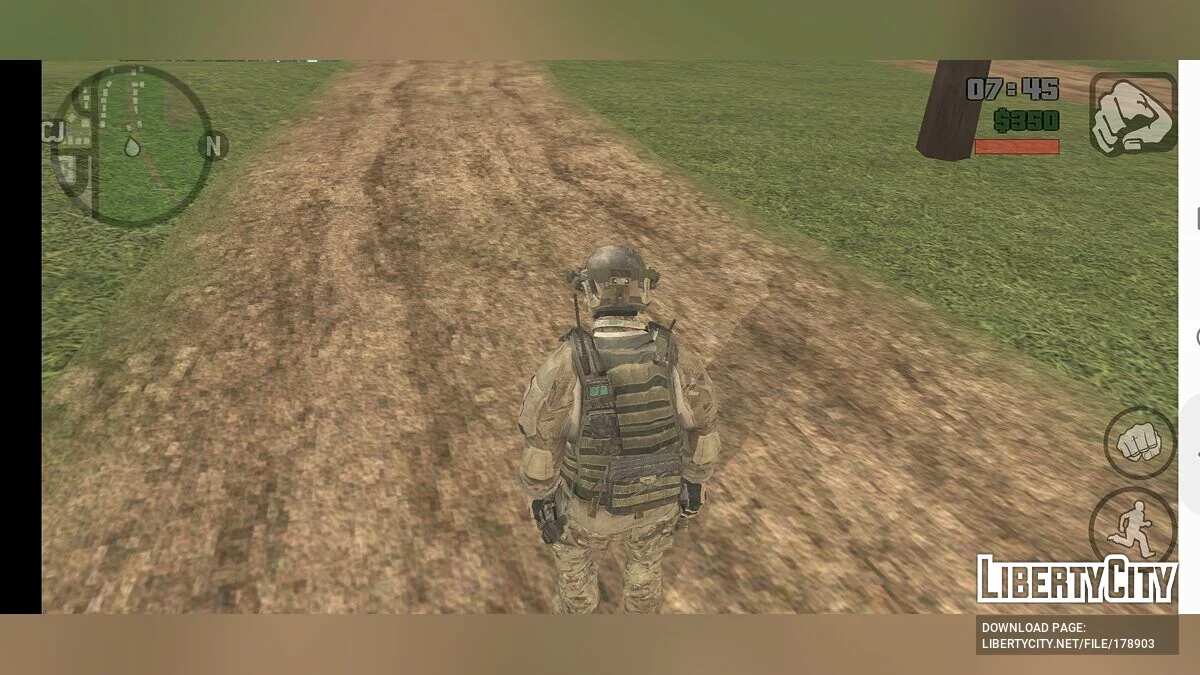 Фрост из Call Of Duty / GTA San Andreas (iOS, Android)