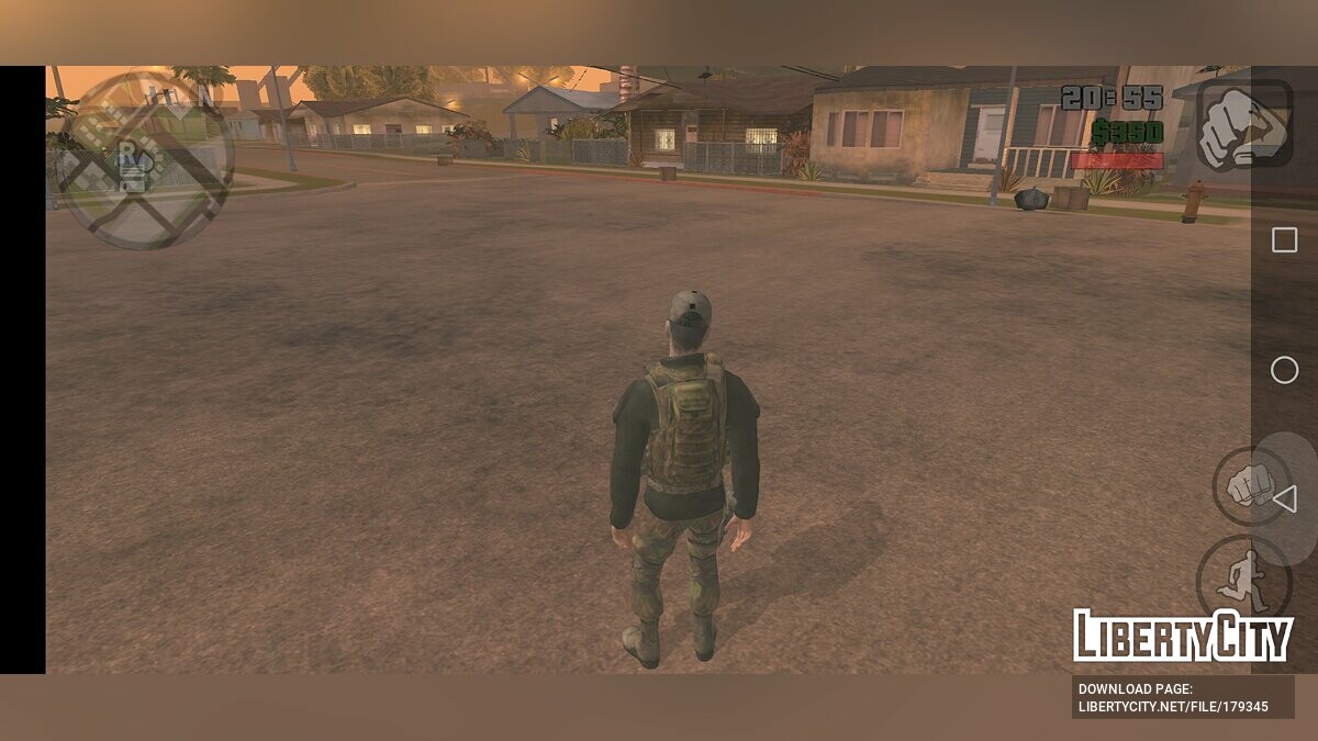 Скачать Гас из Call of Duty: Modern Warfare для GTA San Andreas (iOS,  Android)