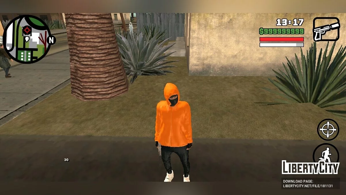 Скин модмейкера cheeseburger / GTA San Andreas (iOS, Android)