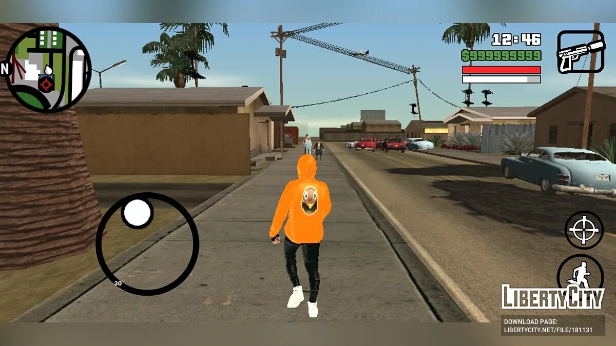 Скин модмейкера cheeseburger / GTA San Andreas (iOS, Android)