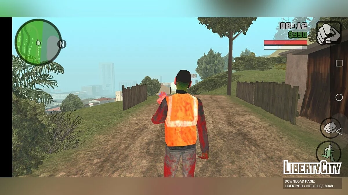 Зомби с динамитом / GTA San Andreas (iOS, Android)