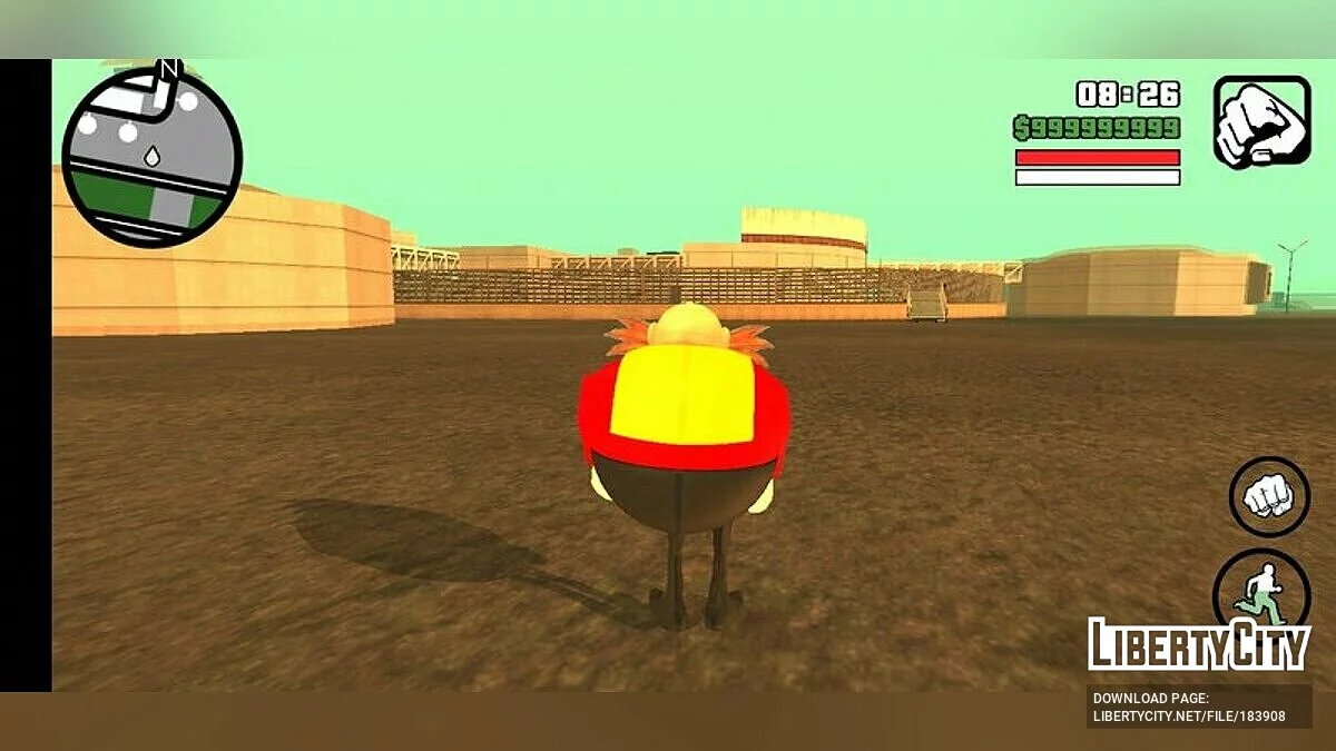 Доктор Эггман / GTA San Andreas (iOS, Android)
