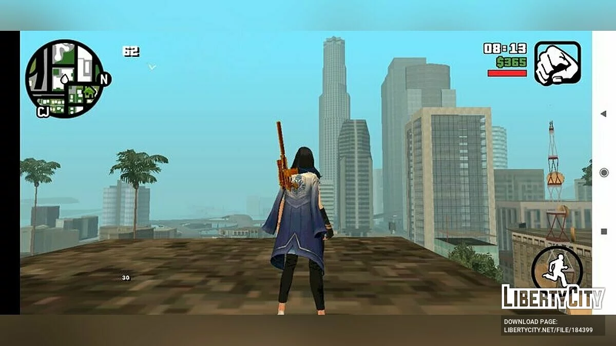 Луна из Free Fire / GTA San Andreas (iOS, Android)