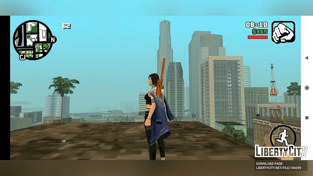 Луна из Free Fire / GTA San Andreas (iOS, Android)