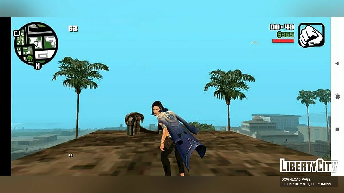 Луна из Free Fire / GTA San Andreas (iOS, Android)