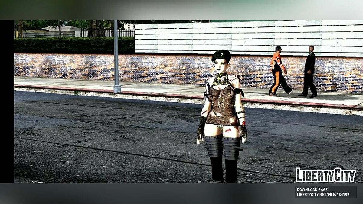 Ниотенгу в сексуальном наряде / GTA San Andreas (iOS, Android)