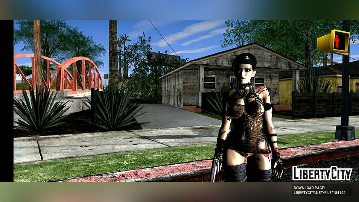 Ниотенгу в сексуальном наряде / GTA San Andreas (iOS, Android)