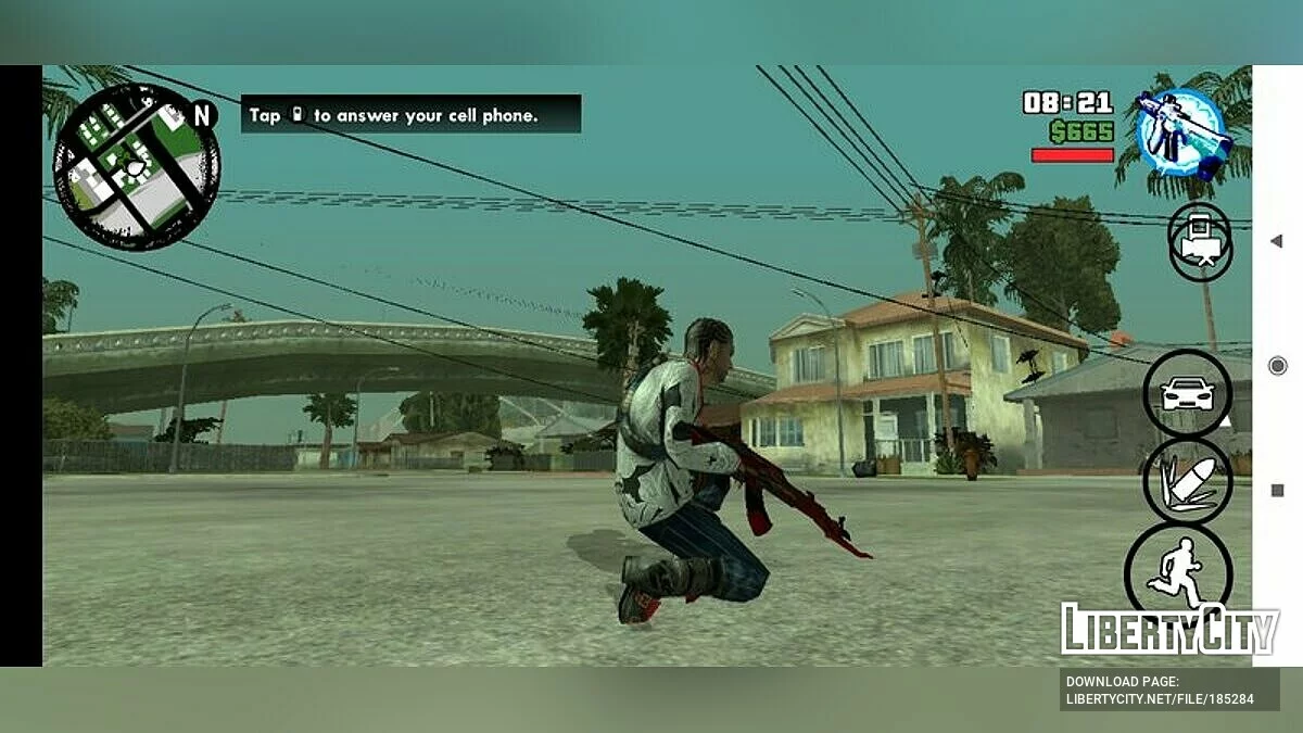 Антонио из Free Fire / GTA San Andreas (iOS, Android)