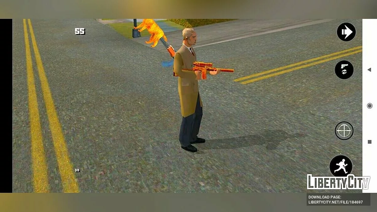 Детектив (ретекстур) / GTA San Andreas (iOS, Android)