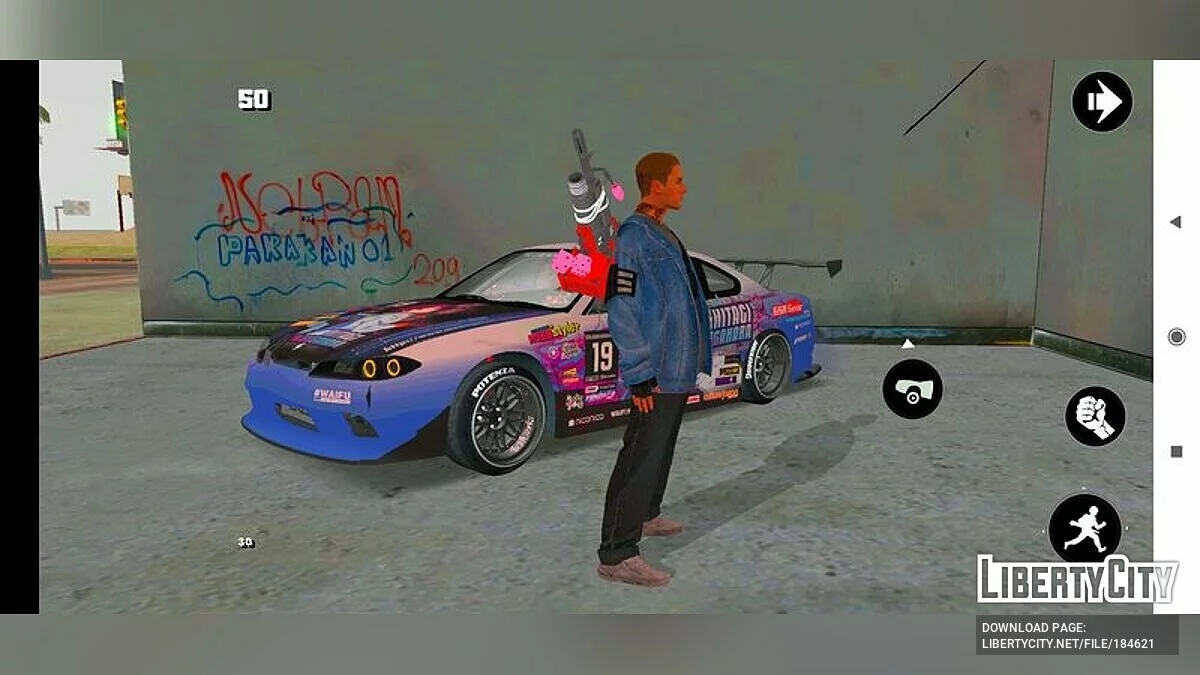 Джастин Бибер из Free Fire / GTA San Andreas (iOS, Android)