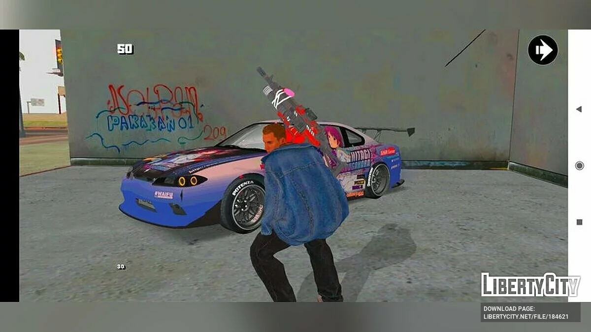 Джастин Бибер из Free Fire / GTA San Andreas (iOS, Android)