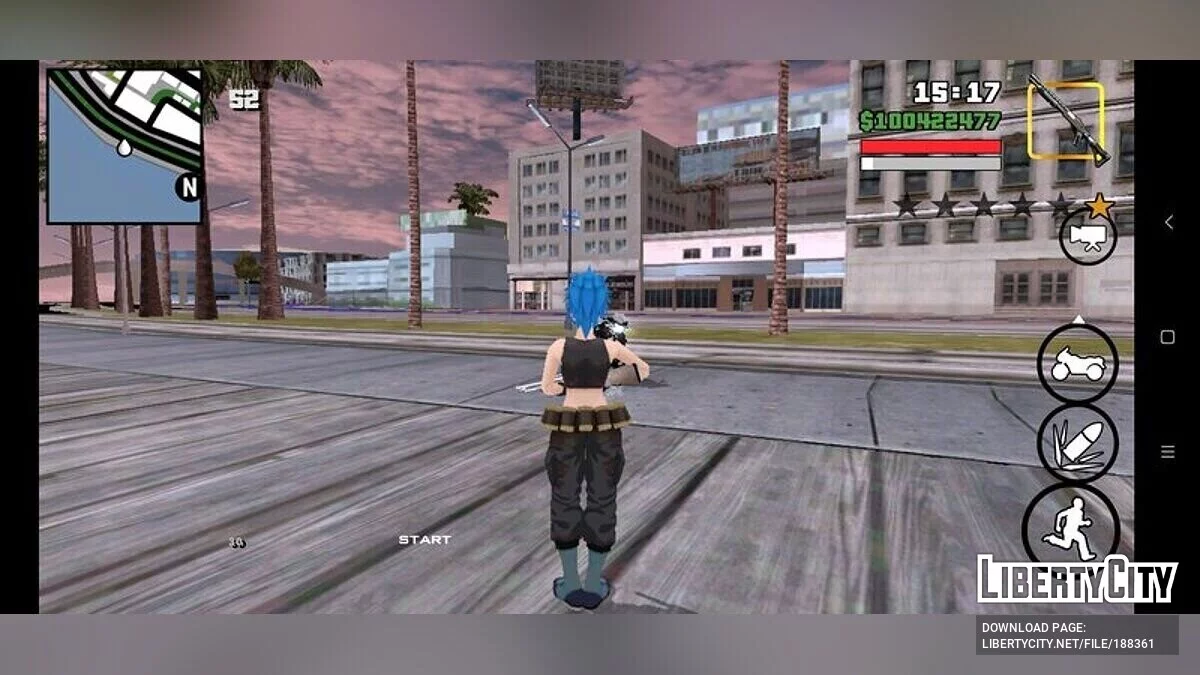 Леона из KOF / GTA San Andreas (iOS, Android)