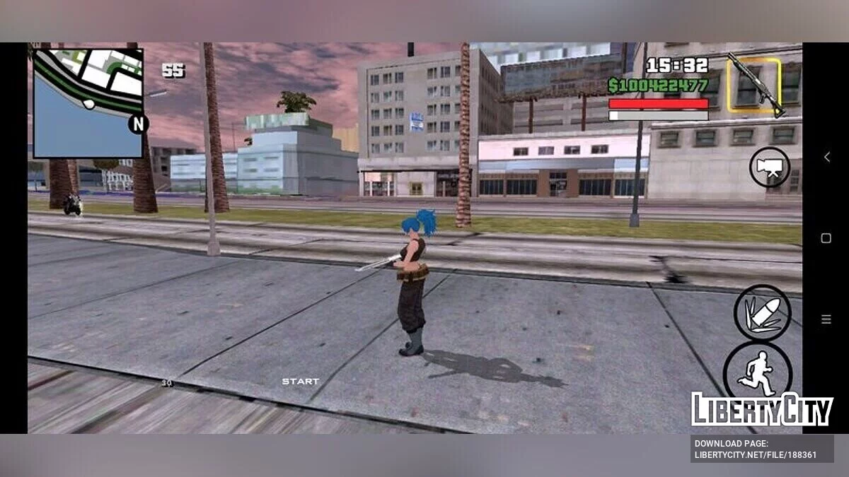 Леона из KOF / GTA San Andreas (iOS, Android)