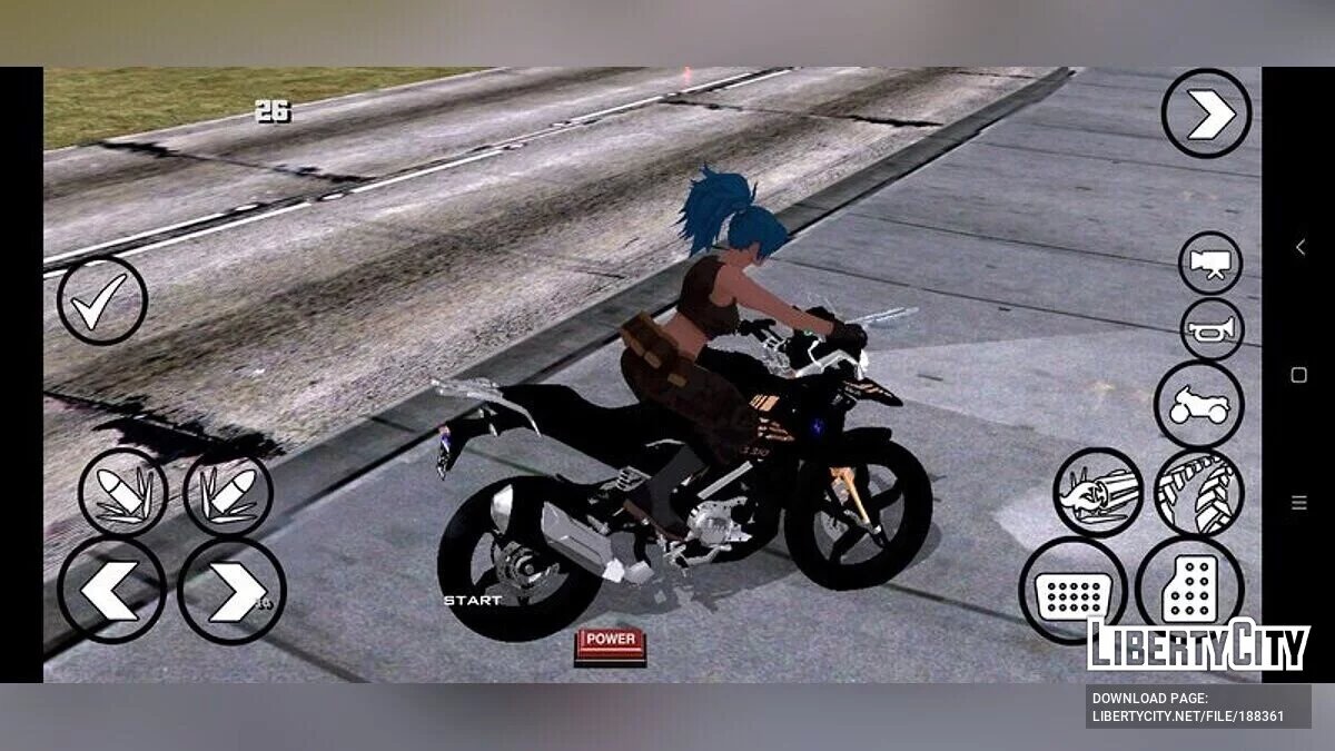 Леона из KOF / GTA San Andreas (iOS, Android)