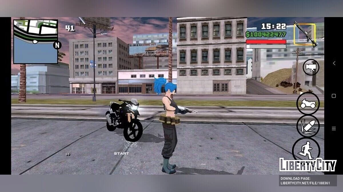 Леона из KOF / GTA San Andreas (iOS, Android)
