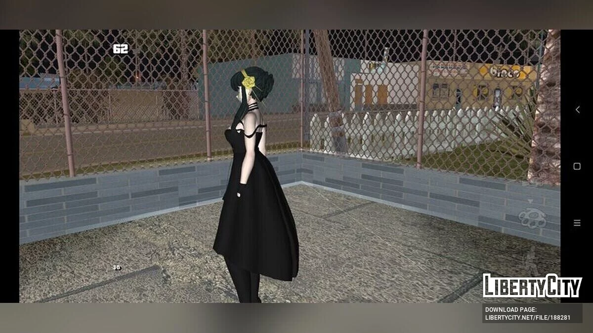 Yor Forger for Mobile / GTA San Andreas (iOS, Android)