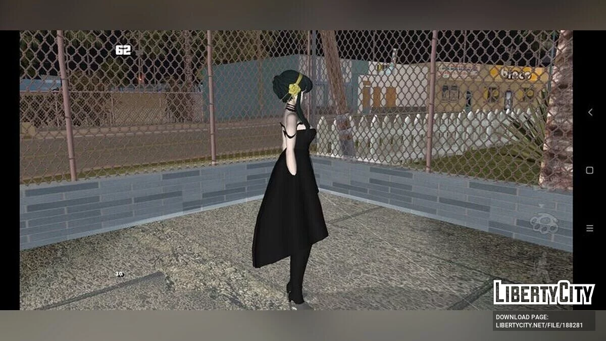 Yor Forger for Mobile / GTA San Andreas (iOS, Android)