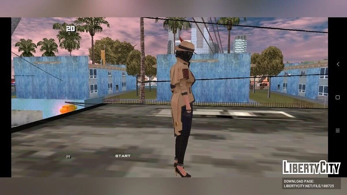 Clu из Free Fire / GTA San Andreas (iOS, Android)