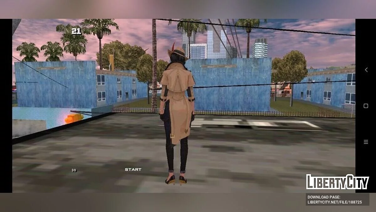 Clu из Free Fire / GTA San Andreas (iOS, Android)