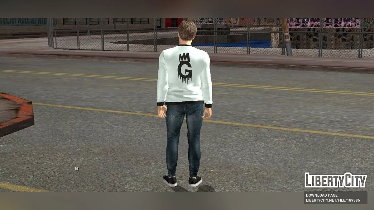 Леон Кеннеди в повседневной одежде / GTA San Andreas (iOS, Android)