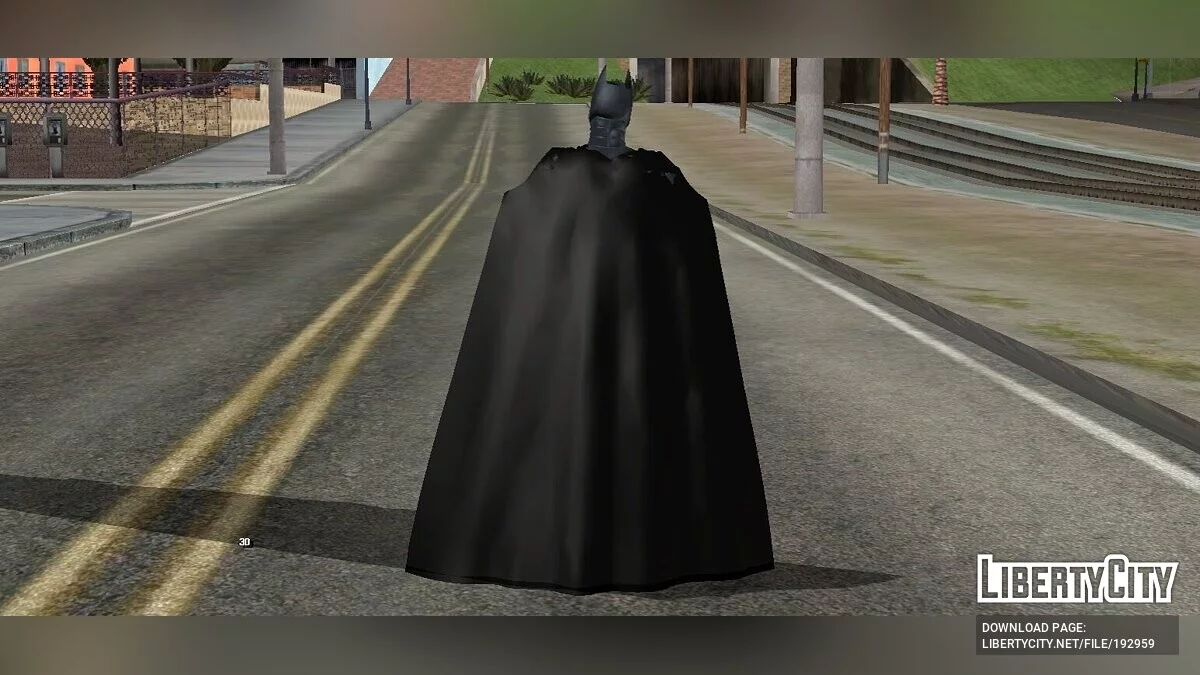 Бэтмен (только DFF) / GTA San Andreas (iOS, Android)