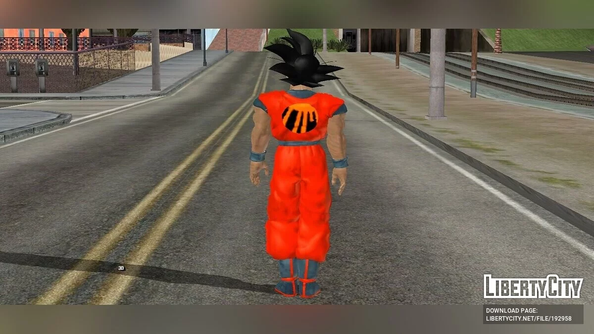 Гоку (только DFF) / GTA San Andreas (iOS, Android)