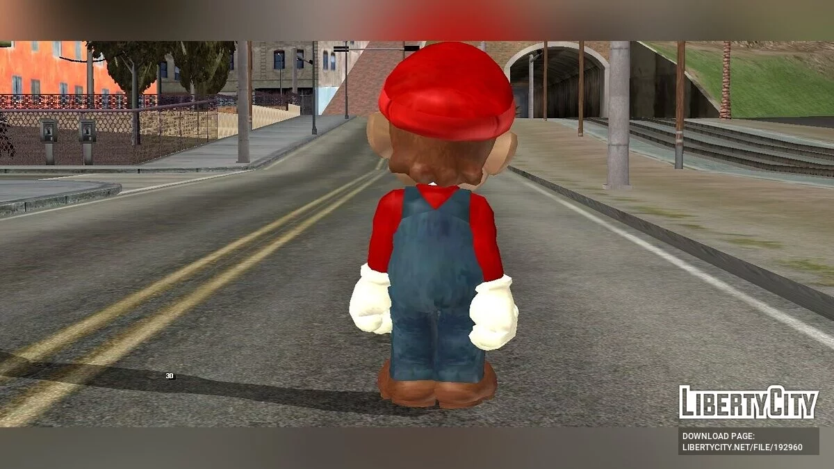 Марио (только DFF) / GTA San Andreas (iOS, Android)