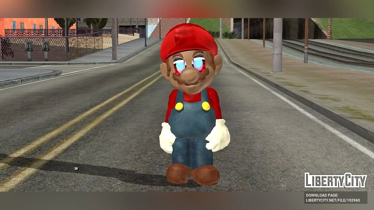Марио (только DFF) / GTA San Andreas (iOS, Android)