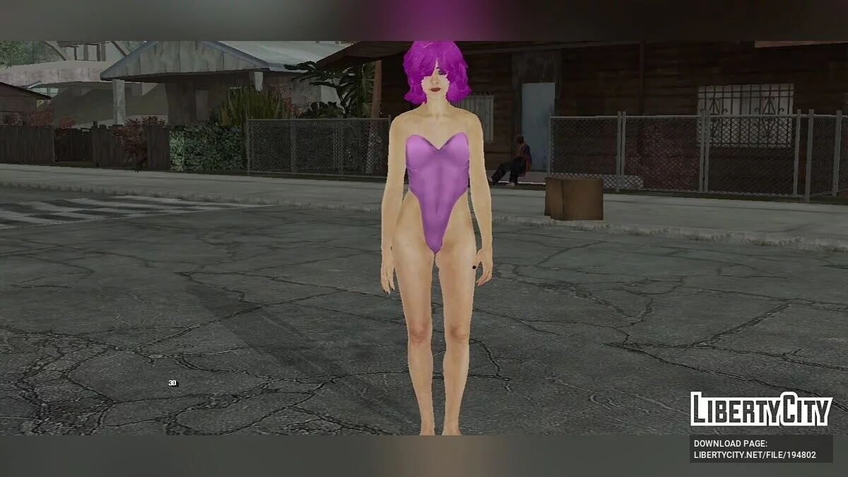 AJ Mason в купальнике / GTA San Andreas (iOS, Android)
