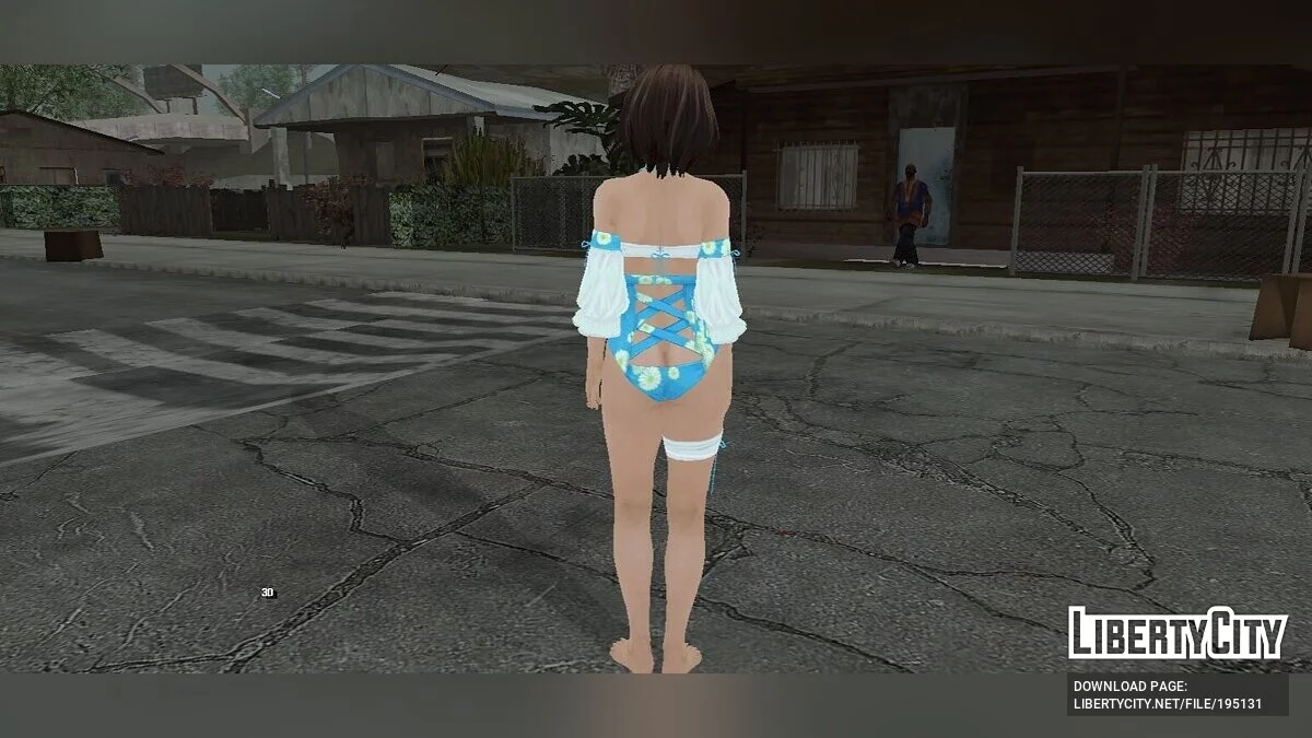 Цукуши в купальнике / GTA San Andreas (iOS, Android)