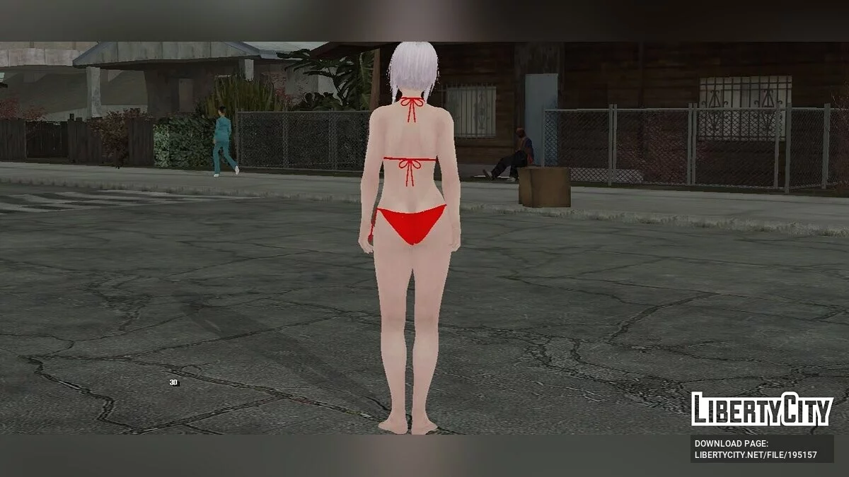 Луна в красном бикини / GTA San Andreas (iOS, Android)
