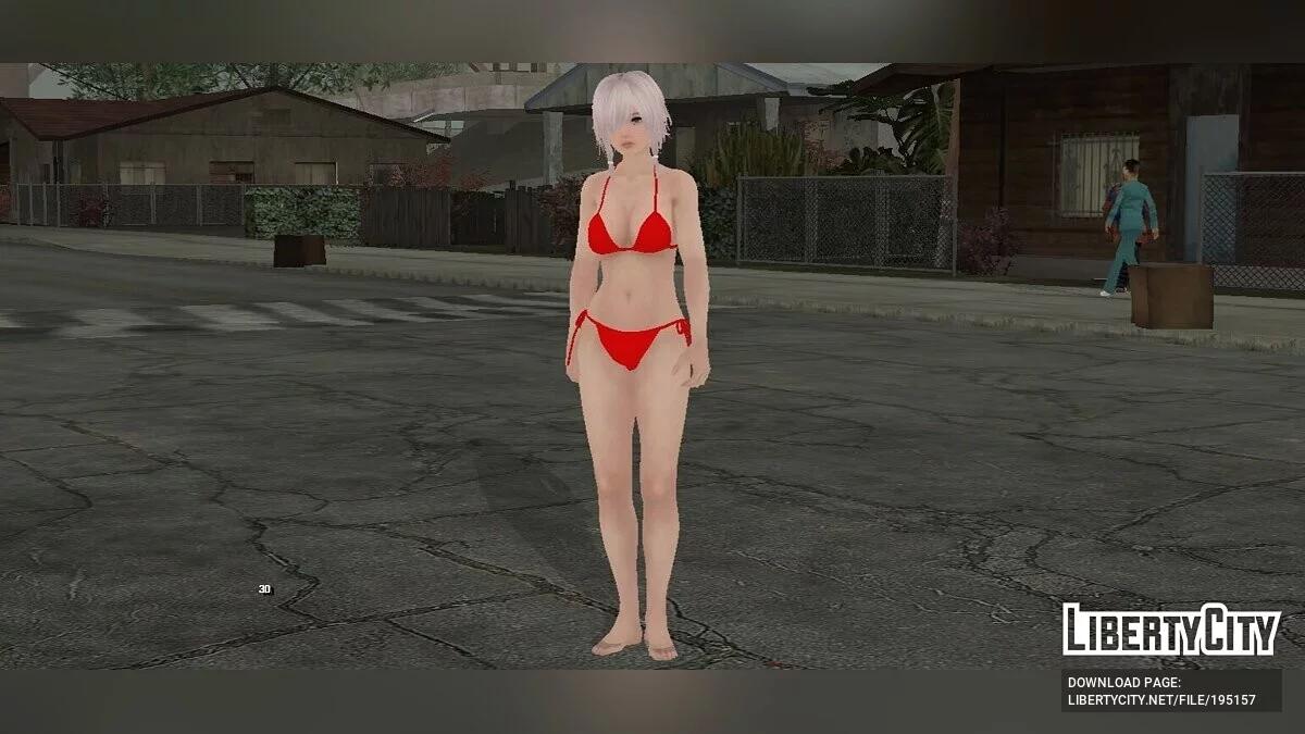 Луна в красном бикини / GTA San Andreas (iOS, Android)